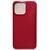 Чехол - накладка совместим с iPhone 14 Pro Max "Soft Touch" бордовый 25 /с логотипом/