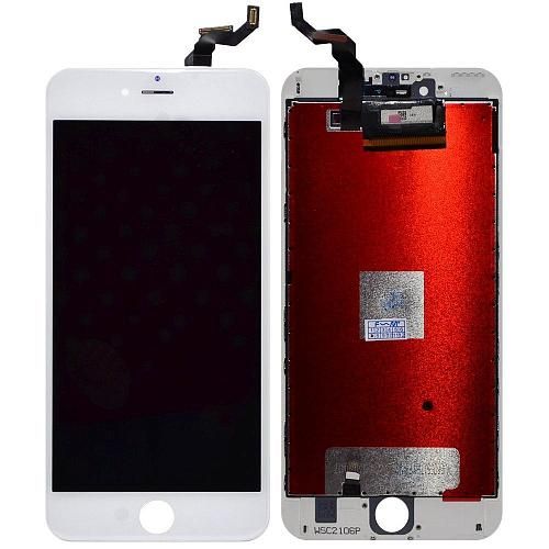 Дисплей совместим с iPhone 6S Plus + тачскрин + рамка белый Xiongmao AA