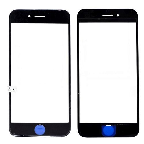 Стекло совместим с iPhone 6/6S черный (олеофобное покрытие) orig Factory