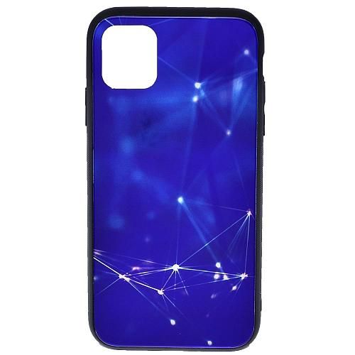 Чехол - накладка совместим с iPhone 11 Pro (5.8") "Blue Glass" Созвездие Вид 11