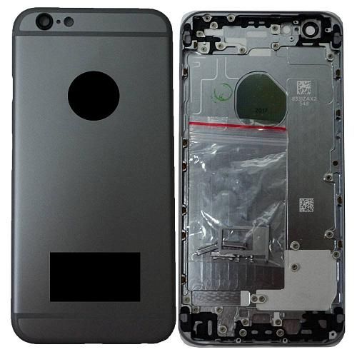 Задняя крышка совместим с iPhone 6 High Quality серый