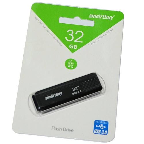 32GB USB 3.0 Flash Drive SmartBuy Dock черный (SB32GBDK-K3)