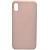 Крышка Soft Touch iPh Xs Max св роз