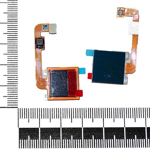 Шлейф совместим с Xiaomi Redmi Note 4X + сканер отпечатка пальца черный orig Factory
