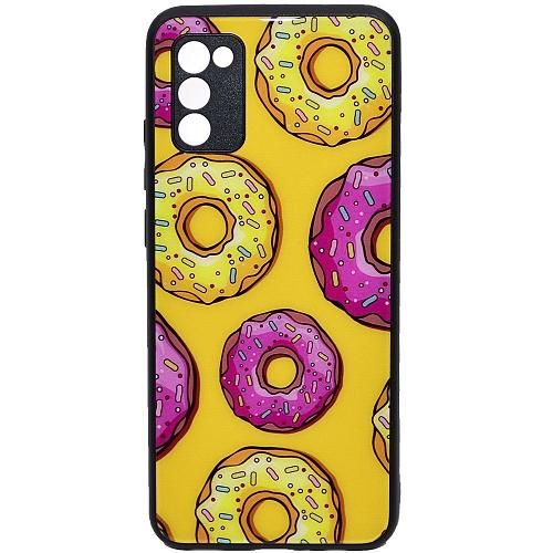 Чехол - накладка совместим с Samsung SM-A025F/Galaxy A02s "Glass" Cute Вид 11