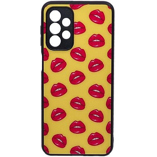 Чехол - накладка совместим с Samsung Galaxy A13 4G "Glass" Colorful Вид 02