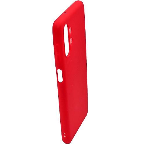 Чехол - накладка совместим с Samsung Galaxy A13 4G YOLKKI Alma cиликон матовый красный (1мм)