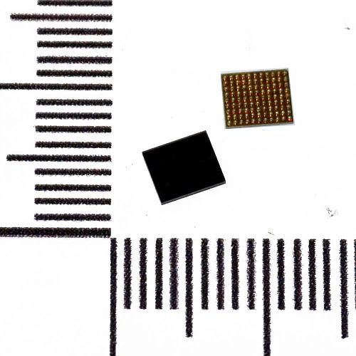 Контроллер тачскрина совместим с iPhone 5S (343S0645) черный orig Factory