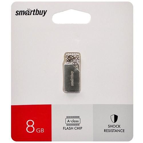 8GB USB 2.0 Flash Drive SmartBuy MU30 металл (SB008GBMU30)