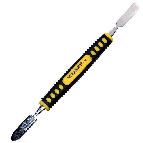 Лопатка двухсторонняя YA XUN YX-688C с резиновой ручкой (150мм)