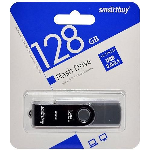 128GB USB 3.0/3.1 Flash Drive SmartBuy Twist Dual Type-C/Type-A (SB0128GB3DUOTWK)