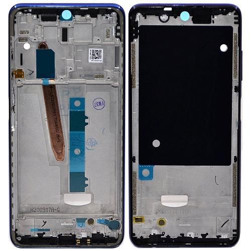 Средняя часть корпуса совместим с Xiaomi Poco X3 NFC синий orig Factory