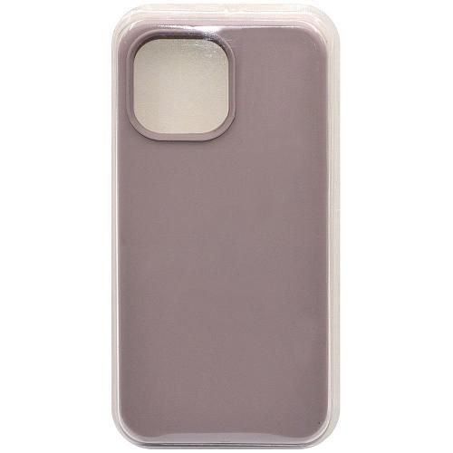 Чехол - накладка совместим с iPhone 12 Pro Max (6.5") "Soft Touch" серый 7 /с логотипом/