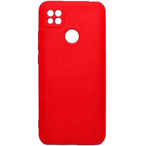Чехол - накладка совместим с Xiaomi Redmi 9C "Color Case" силикон красный