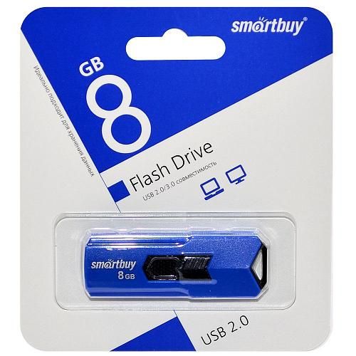 8GB USB 3.0 Flash Drive SmartBuy Diamond синий (SB8GBDB-3)