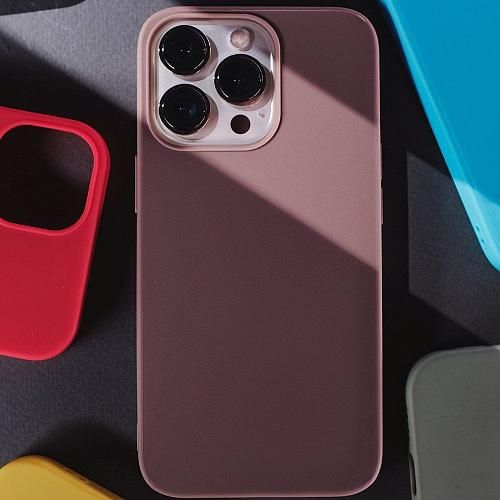 Чехол - накладка совместим с Samsung SM-A125F/Galaxy A12/M12 YOLKKI Alma cиликон матовый кофейный (1мм)