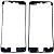 Рамка дисплея iPhone 6 Plus черный + клей