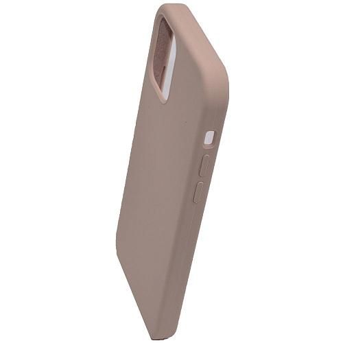 Чехол - накладка совместим с iPhone 12 Pro (6.1") "Soft Touch" светло-розовый /без лого/