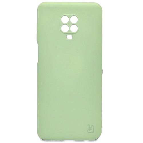 Чехол - накладка совместим с Xiaomi Redmi Note 9S/Note 9 Pro YOLKKI Rivoli силикон зеленый