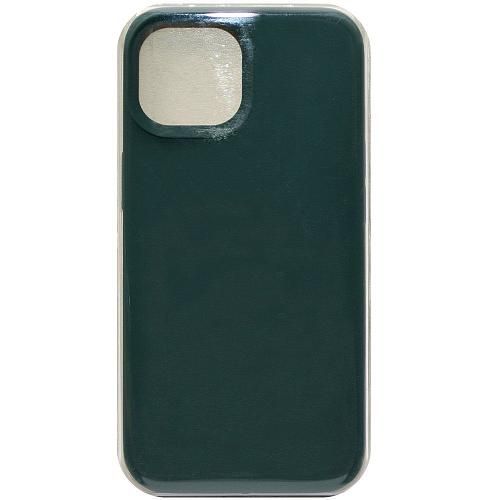 Чехол - накладка совместим с iPhone 15 "Soft Touch" сине-зеленый 60 /с логотипом/