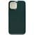 Чехол - накладка совместим с iPhone 15 "Soft Touch" сине-зеленый 60 /с логотипом/