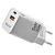 СЗУ  USB(1), USB-C(1), 3A, 33W, QC3.0, PD, GaN  WALKER WH-43 бел.