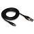 Кабель USB - micro USB WALKER C735 черный (1м) /3,1А/