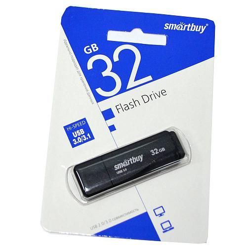 32GB USB 3.0 Flash Drive SmartBuy LM05 черный (SB32GBLM-K3)