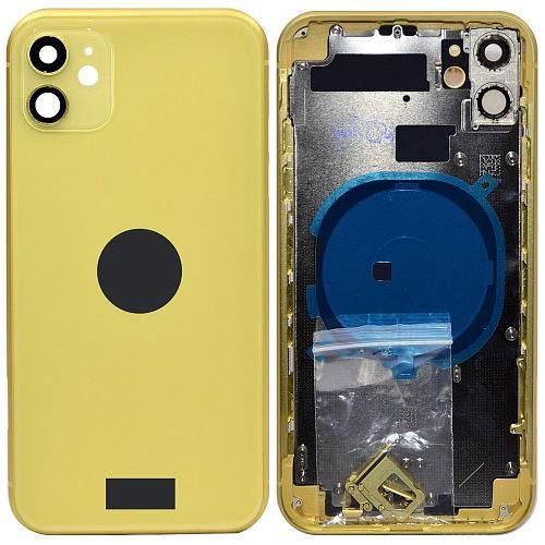 Задняя крышка совместим с iPhone 11 orig Factory желтый