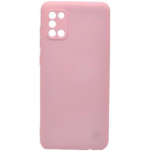 Чехол - накладка совместим с Samsung Galaxy A31 SM-A315F YOLKKI Rivoli силикон светло-розовый