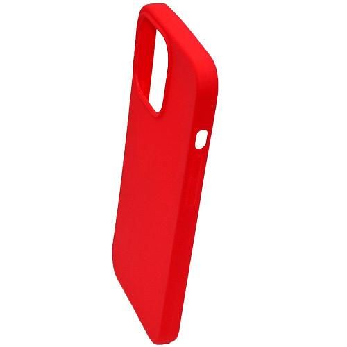 Чехол - накладка совместим с iPhone 13 Pro (6.1") YOLKKI Alma силикон матовый красный (1мм)