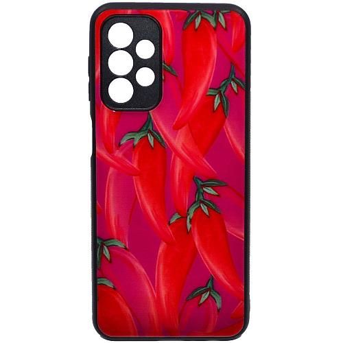 Чехол - накладка совместим с Samsung Galaxy A13 4G "Glass" Colorful Вид 07