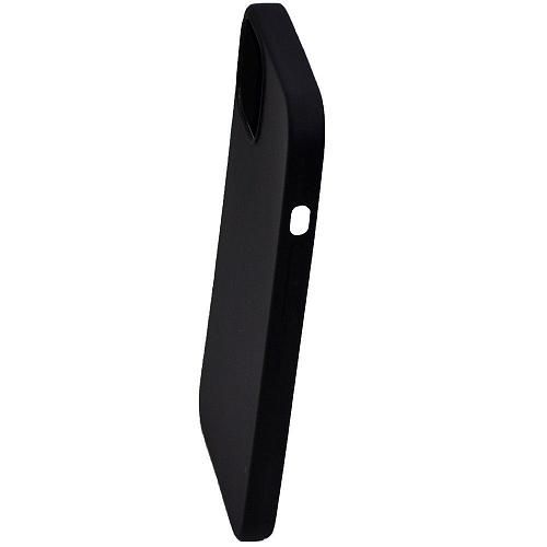 Чехол - накладка совместим с iPhone 13 (6.1") YOLKKI Alma силикон матовый черный (1мм)
