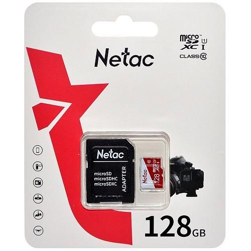 128GB NETAC P500 Eco MicroSD UHS-I class 10