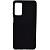 Чехол - накладка совместим с Samsung Galaxy M52 SM-M526B YOLKKI Alma cиликон матовый черный (1мм)