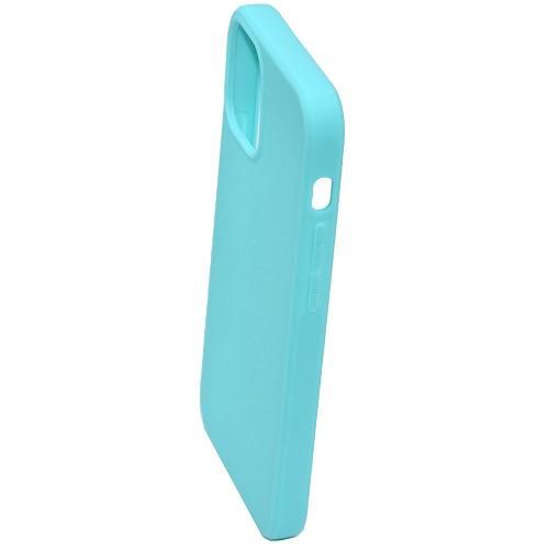 Чехол - накладка совместим с iPhone 12 mini (5.4") YOLKKI Alma силикон матовый мятный (1мм)