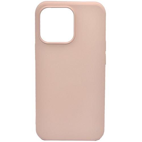 Чехол - накладка совместим с iPhone 13 Pro (6.1") YOLKKI Rivoli силикон светло-розовый 