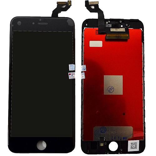 Дисплей совместим с iPhone 6S Plus + тачскрин + рамка черный (матрица orig)