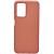Чехол - накладка совместим с Xiaomi Redmi 10 YOLKKI Alma силикон матовый персиковый (1мм)