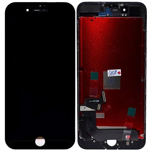 Дисплей совместим с iPhone 7 Plus + тачскрин + рамка черный Xiongmao AA