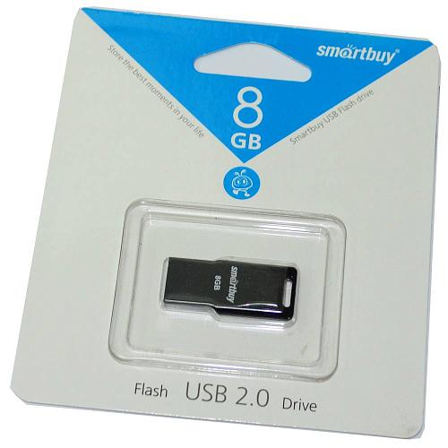 8GB USB 2.0 Flash Drive SmartBuy Funky черный (SB8GBFu-K)