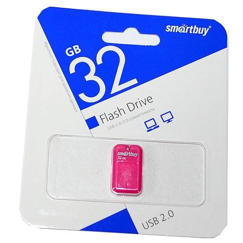 32GB USB 2.0 Flash Drive SmartBuy Art розовый (SB32GBAP)
