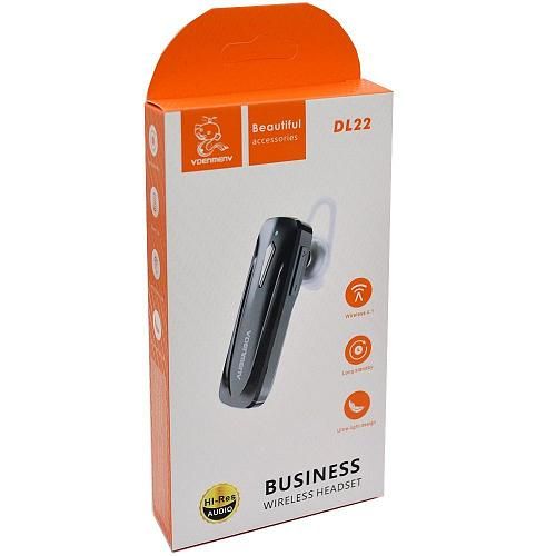Bluetooth-гарнитура DENMEN DL22 черный
