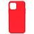 Чехол - накладка совместим с iPhone 11 Pro Max (6.5") YOLKKI Alma силикон матовый красный (1мм)