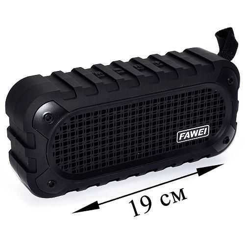 Колонка портативная FAWEI RGK-213 (BLUETOOTH, USB, Micro SD, FM) черный