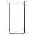 Защитное стекло совместим с iPhone Xr/11 YOLKKI Progress 2,5D с рамкой черное /в упаковке/