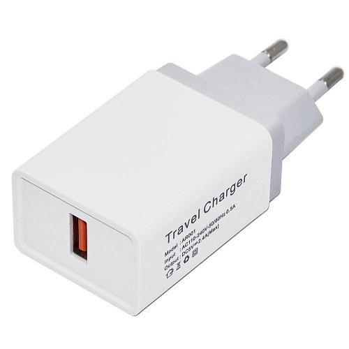 СЗУ USB 2,0А (1USB) AR001 белый
