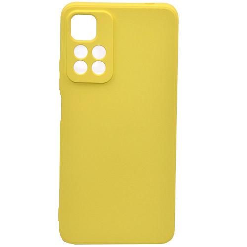 Чехол - накладка совместим с Xiaomi Redmi Note 11 Pro+ 5G YOLKKI Rivoli силикон желтый