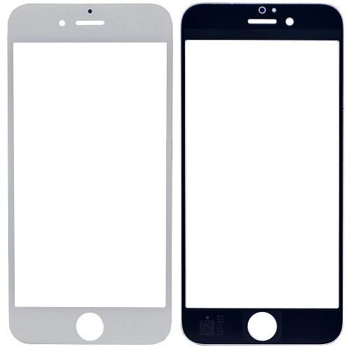 Стекло совместим с iPhone 6/6S белый (олеофобное покрытие) orig Factory