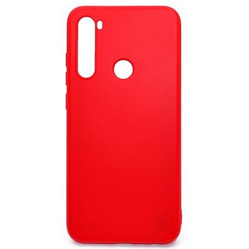 Чехол - накладка совместим с Xiaomi Redmi Note 8/Note 8 (2021) YOLKKI Rivoli силикон красный